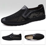 MEN'S MESH SOFT SOLE NON-SLIP CASUAL SLIP-ON SHOES 17634430S