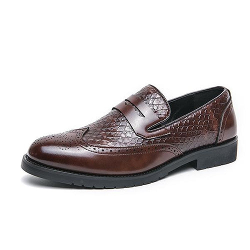 MEN'S RETRO BUSINESS LEATHER SHOES 98205971YL