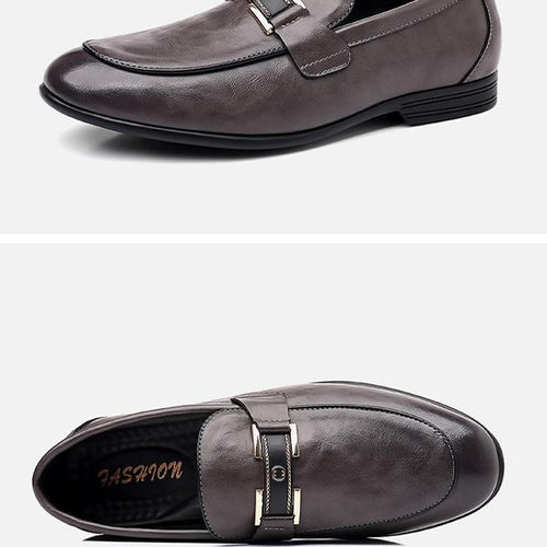 MEN'S RETRO WEDDING LEATHER SHOES 87391771YL