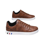 MEN'S LACE UP RETRO CASUAL SNEAKERS 56265927YL