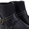 MEN'S RETRO ZIPPER LEATHER BOOTS 00992662YL