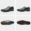 MEN'S CROCODILE PATTERN VINTAGE SLIP-ON DRESS SHOES 20799054S