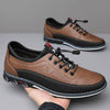 MEN'S CASUAL CONTRAST COLOR EMBROIDERY CASUAL SHOES 26654633S