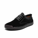 MEN'S LACE UP CASUAL LEATHER SHOES 24914376YL