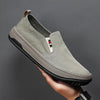 MEN'S BREATHABLE ICE SILK SLIP-ON CASUAL CANVAS SHOES 05277173S