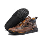 MEN'S RETRO LACE UP HIKING SHOES 98865260YL