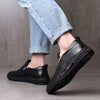 MEN'S SIDE ZIPPER BUSINESS CASUAL SHOES 62051957S