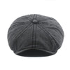 MEN'S RETRO WASHED COTTON OCTAGONAL HAT 17266246S