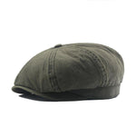 MEN'S RETRO WASHED COTTON OCTAGONAL HAT 17266246S