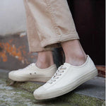 MEN'S CASUAL AND VINTAGE VULCANIZED SHOES DECK SHOES 02883554YL