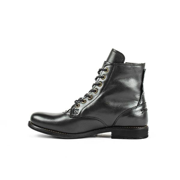 MEN'S LACE-UP RETRO MOTORCYCLE MARTIN BOOTS 94532516S