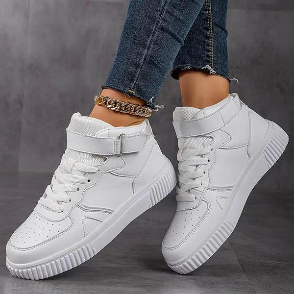 MEN'S STYLISH SPORTS HIGH-TOP SNEAKERS WITH VELCRO 39490711S