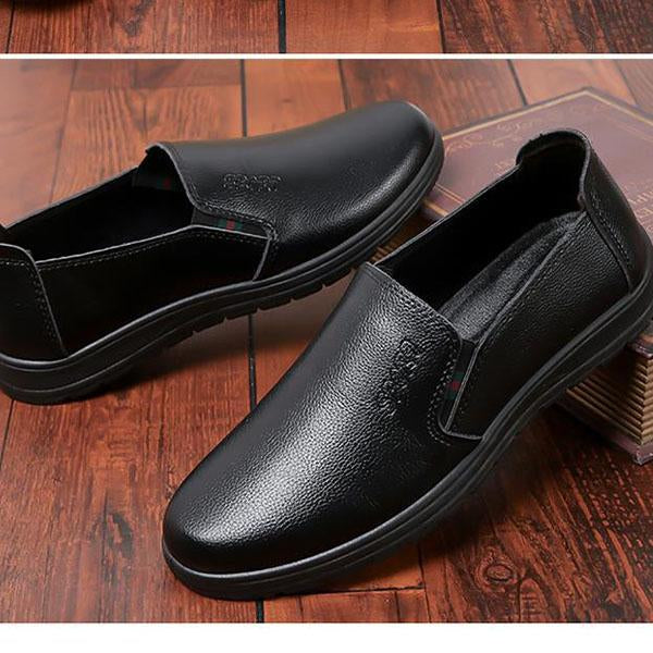 MEN'S BUSINESS WORK LEATHER LOAFERS 75114231YL