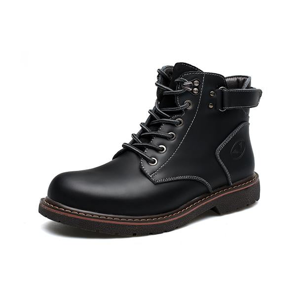 MEN'S RETRO LACE-UP MARTIN BOOTS 21051718S