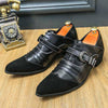 MEN'S POINTED CASUAL LEATHER SHOES 72259463YL