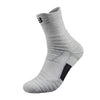 MEN'S CONTRASTING TOWEL BOTTOM SPORTS SOCKS 20183332YL