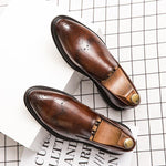 MEN'S CASUAL CARVED INFORMAL DRESS SHOES 15611596S