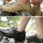 MEN'S OUTDOOR CREEK TRACING SHOES HIKING SHOES SPORTS AMPHIBIOUS WADING SHOES 81720027YL