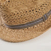 MEN'S ELEGANT SUN VISOR PANAMA HAT 59250559S