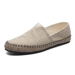 MEN'S LINEN CANVAS SLIP-ON ESPADRILLES 59815735S