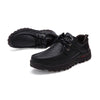 MEN'S RETRO CASUAL PLUSH LACE-UP LEATHER SHOES 25830857S