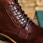 MEN'S RETRO CASUAL LACE UP BOOTS 47012678YL