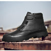 MEN'S ROUND TOE RETRO ANKLE BOOTS 31584616YL