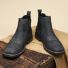 MEN'S CASUAL RETRO SLIP-ON ANKLE WESTERN BOOTS 63231438S