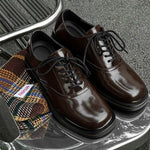 MEN'S STYLISH RETRO LACE-UP DERBY SHOES 13914967S