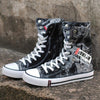 MEN'S RETRO STREET HIGH TOP CANVAS SHOES 47138877S