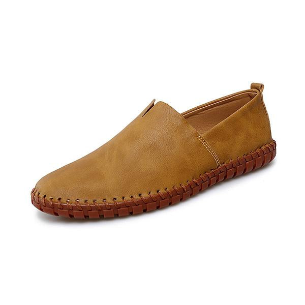 MEN'S HAND-SEWN SLIP-ON DRIVING FLATS 76905398S