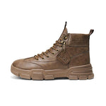 MEN'S THICK SOLE WORK LACE UP BOOTS 90451059S