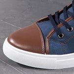 MEN'S COLOR BLOCKED RETRO LACE-UP BOOTS 60038741YL