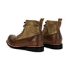 MEN'S RETRO COLOR BLOCKED LACE UP BOOTS 65119002YL