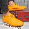 MEN'S CASUAL LACE UP LEATHER DRIVING SHOES 79987373S