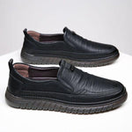 MEN'S SLIP-ON LEATHER SHOES 36485671YL