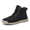 MEN'S CASUAL HIGH TOP HAND-SEWN LACE-UP BOOTS 50140092S