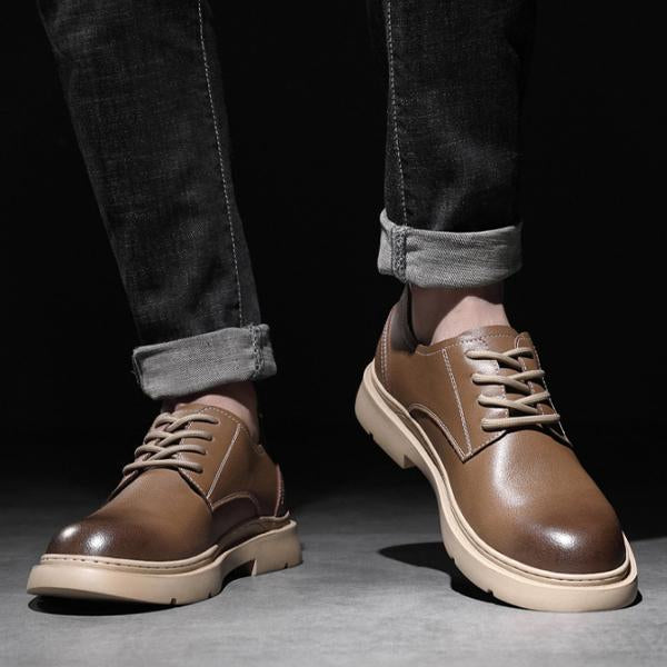 MEN'S WORK STYLE CASUAL LACE-UP BUSINESS SHOES 89942741S