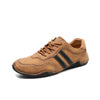 MEN'S LACE UP OUTDOOR CASUAL LEATHER SHOES 21273855YL