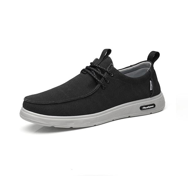 MEN'S BREATHABLE LACE-UP CASUAL CANVAS SHOES 01559636S