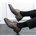 MEN'S CASUAL BUSINESS FORMAL LEATHER SHOES 84015232YL