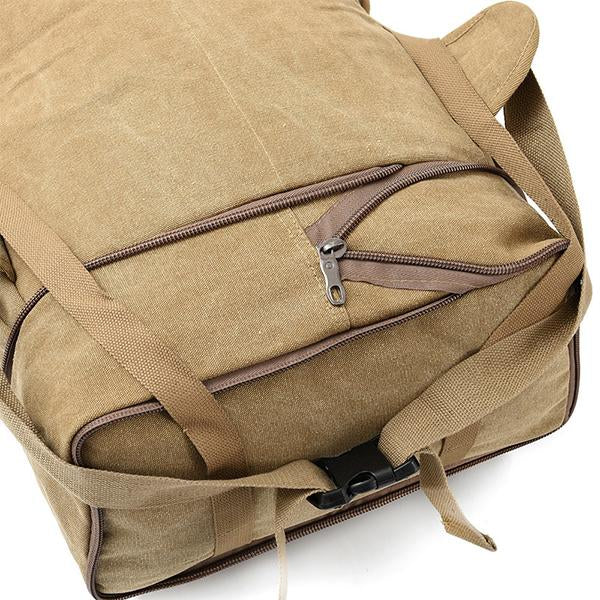 MEN'S LARGE CAPACITY CANVAS OUTDOOR TRAVEL BAG 49067707S