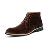 MEN'S BUSINESS CASUAL POINTED TOE LACE-UP CHUKKA BOOTS 34211592S