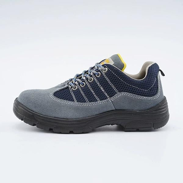 MEN'S ANTI-SMASH BREATHABLE MESH STEEL TOE SAFETY SHOES 00419657S