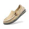 MEN'S RETRO DISTRESSED RAW EDGE CANVAS SHOES 09820346YL