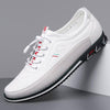 MEN'S CASUAL CONTRAST COLOR EMBROIDERY CASUAL SHOES 26654633S