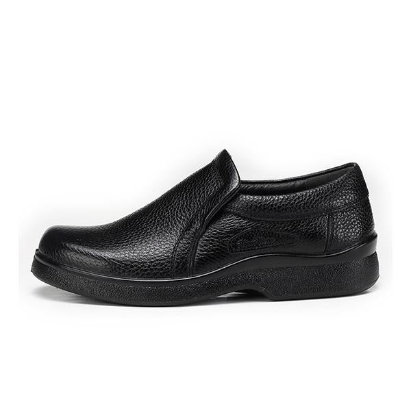 MEN'S BLACK SOFT LEATHER SHOES 54022497YL