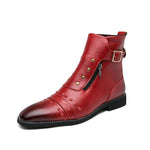 MEN'S CASUAL POINTED RETRO BOOTS 53226479YL