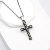 MEN'S RETRO CROSS TITANIUM STEEL PENDANT 36810718S