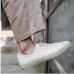 MEN'S CASUAL AND VINTAGE VULCANIZED SHOES DECK SHOES 02883554YL